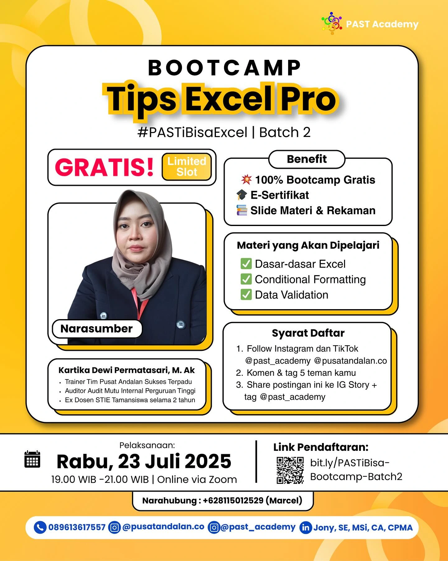 PAST Academy Bootcamp Batch 2