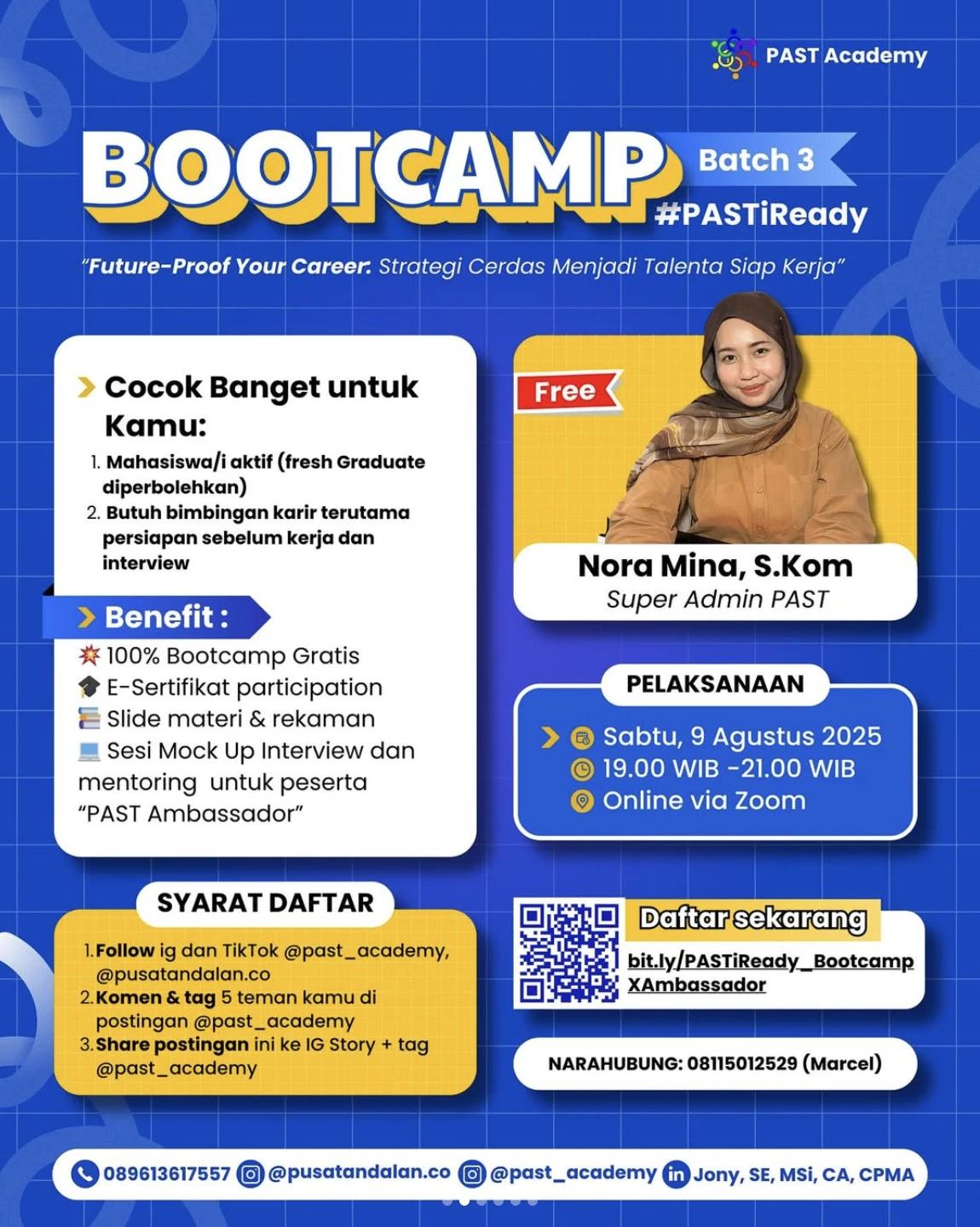 PAST Academy Bootcamp Batch 3